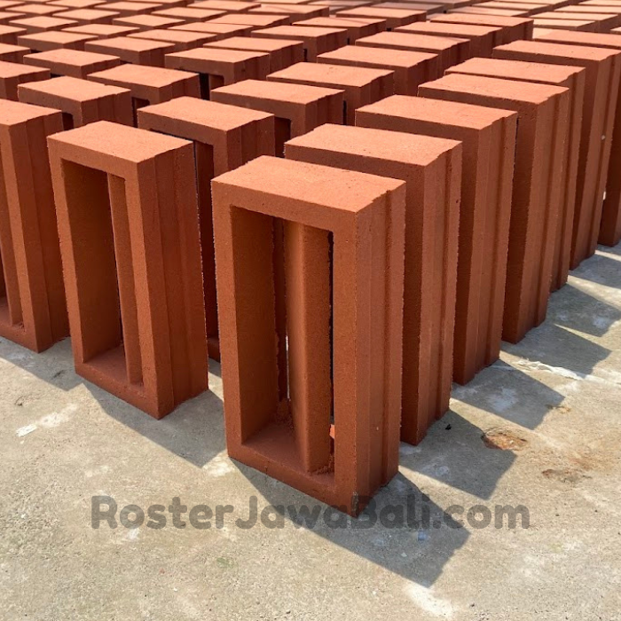 Roster Minimalis Motif Naco Terakota