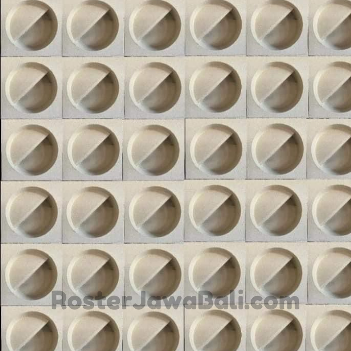 Roster Minimalis Motif Oreo